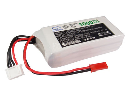 Replacement Battery for RC  CS-LP1003C30RT – Heli/Airplane – 1000mAh / 11.10Wh / 11.1V