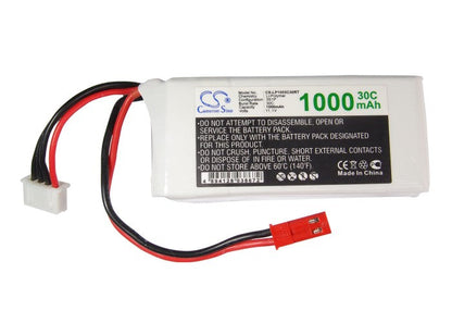 Replacement Battery for RC  CS-LP1003C30RT – Remote control  – 1000mAh / 11.10Wh / 11.1V