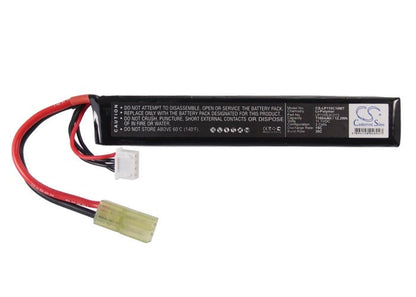 Replacement Battery for Airsoft Guns  CS-LP110C18MT – Airsoft Guns – 1100mAh / 12.21Wh / 11.1V