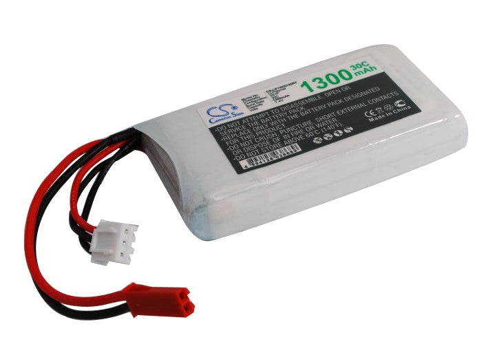 Replacement Battery for RC  CS-LP1302C30RT – Cars – 1300mAh / 9.62Wh / 7.4V