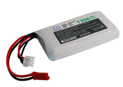 Replacement Battery for RC  CS-LP1302C30RT – Cars – 1300mAh / 9.62Wh / 7.4V