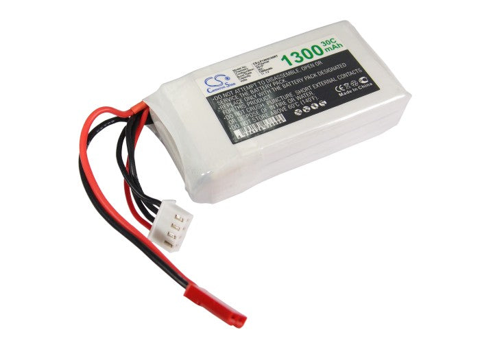 Replacement Battery for RC  CS-LP1303C30RT – Cars – 1300mAh / 14.43Wh / 11.1V