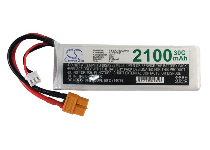 Replacement Battery for RC  CS-LP2102C30R5 – Remote control  – 2100mAh / 15.54Wh / 7.4V