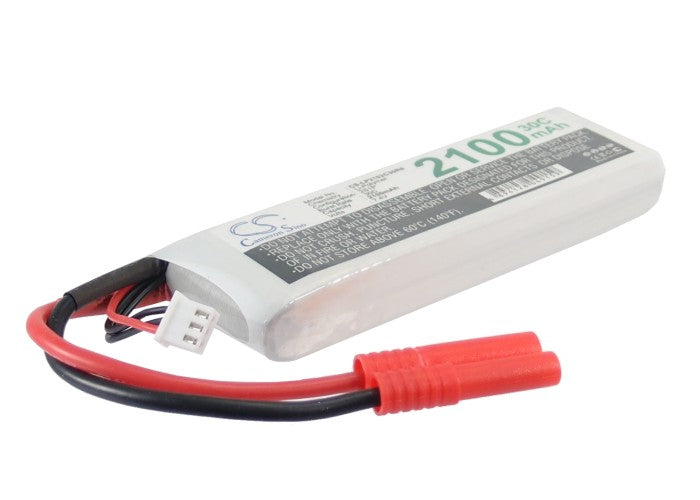 Replacement Battery for RC  CS-LP2102C30R8 – Heli/Airplane – 2100mAh / 15.54Wh / 7.4V