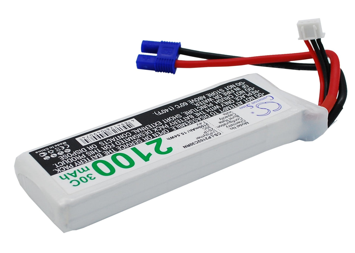 Replacement Battery for RC  CS-LP2102C30RN – Remote control  – 2100mAh / 15.54Wh / 7.4V