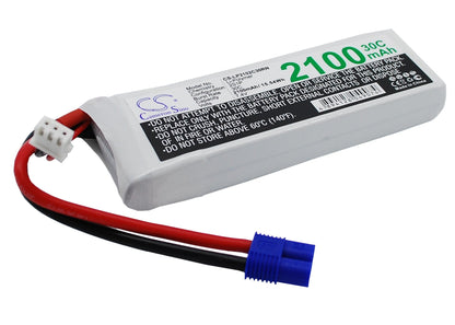 Replacement Battery for RC  CS-LP2102C30RN – Heli/Airplane – 2100mAh / 15.54Wh / 7.4V