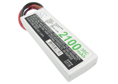 Replacement Battery for RC  CS-LP2102C30RT – Heli/Airplane – 2100mAh / 15.54Wh / 7.4V