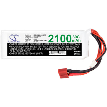 Replacement Battery for RC  CS-LP2103C30RT – Cars – 2100mAh / 23.31Wh / 11.1V