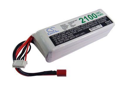 Replacement Battery for RC  CS-LP2104C30RT – Heli/Airplane – 2100mAh / 31.08Wh / 14.8V