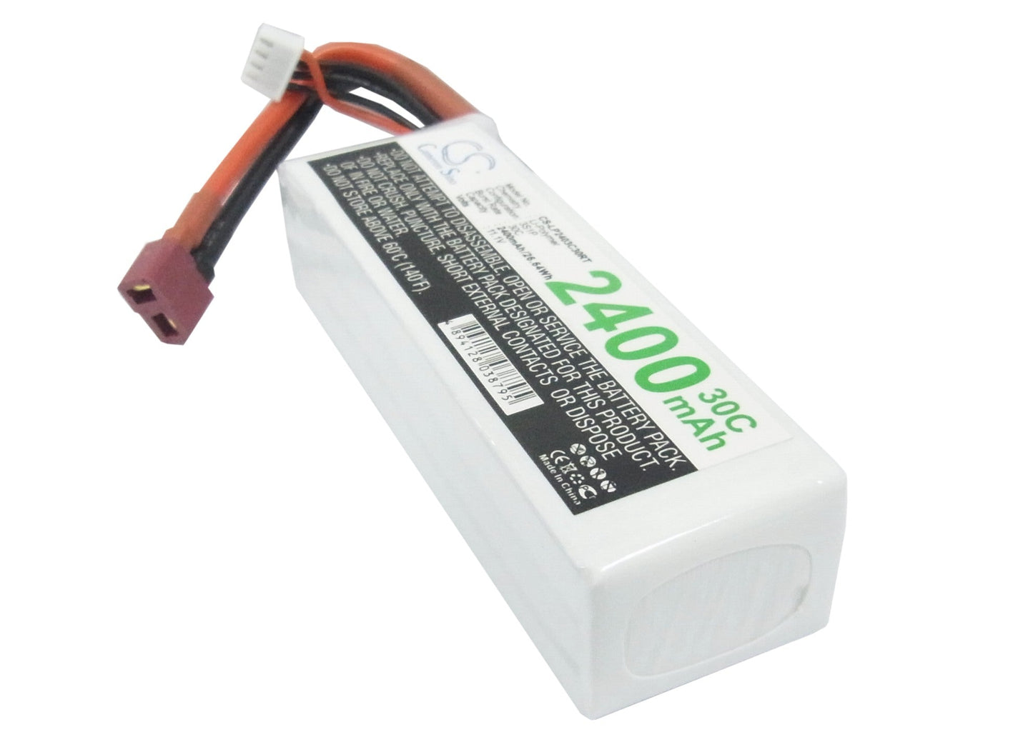 Replacement Battery for RC  CS-LP2403C30RT – Cars – 2400mAh / 26.64Wh / 11.1V