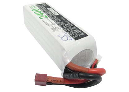 Replacement Battery for RC  CS-LP2404C30RT – Heli/Airplane – 2400mAh / 35.52Wh / 14.8V