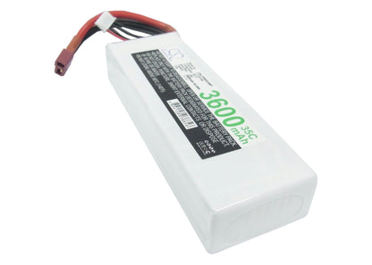 Replacement Battery for RC  CS-LP3603C35RT – Heli/Airplane – 3600mAh / 39.96Wh / 11.1V