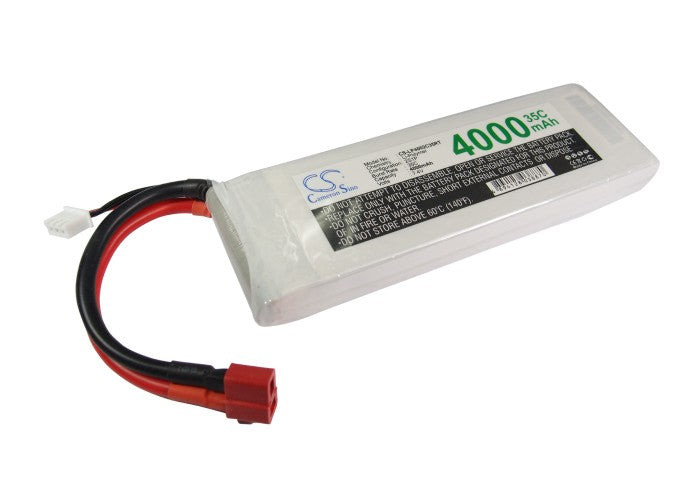 Replacement Battery for RC  CS-LP4002C35RT – Heli/Airplane – 4000mAh / 29.60Wh / 7.4V