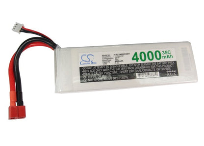 Replacement Battery for RC  CS-LP4002C35RT – Cars – 4000mAh / 29.60Wh / 7.4V