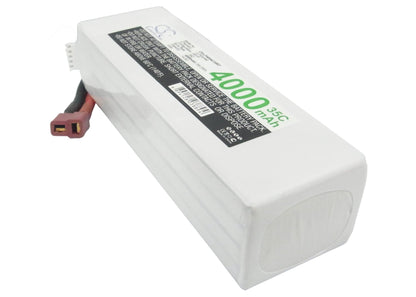 Replacement Battery for RC  CS-LP4004C35RT – Heli/Airplane – 4000mAh / 59.20Wh / 14.8V