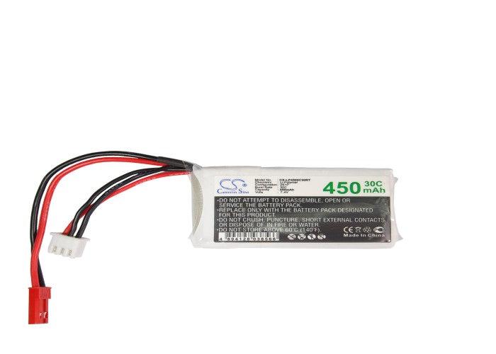 Replacement Battery for   – FPV – 450mAh / 3.33Wh / 7.4V