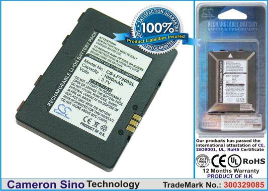 Replacement Battery for LG P7200 – Mobile, SmartPhone – 1000mAh / 3.7V