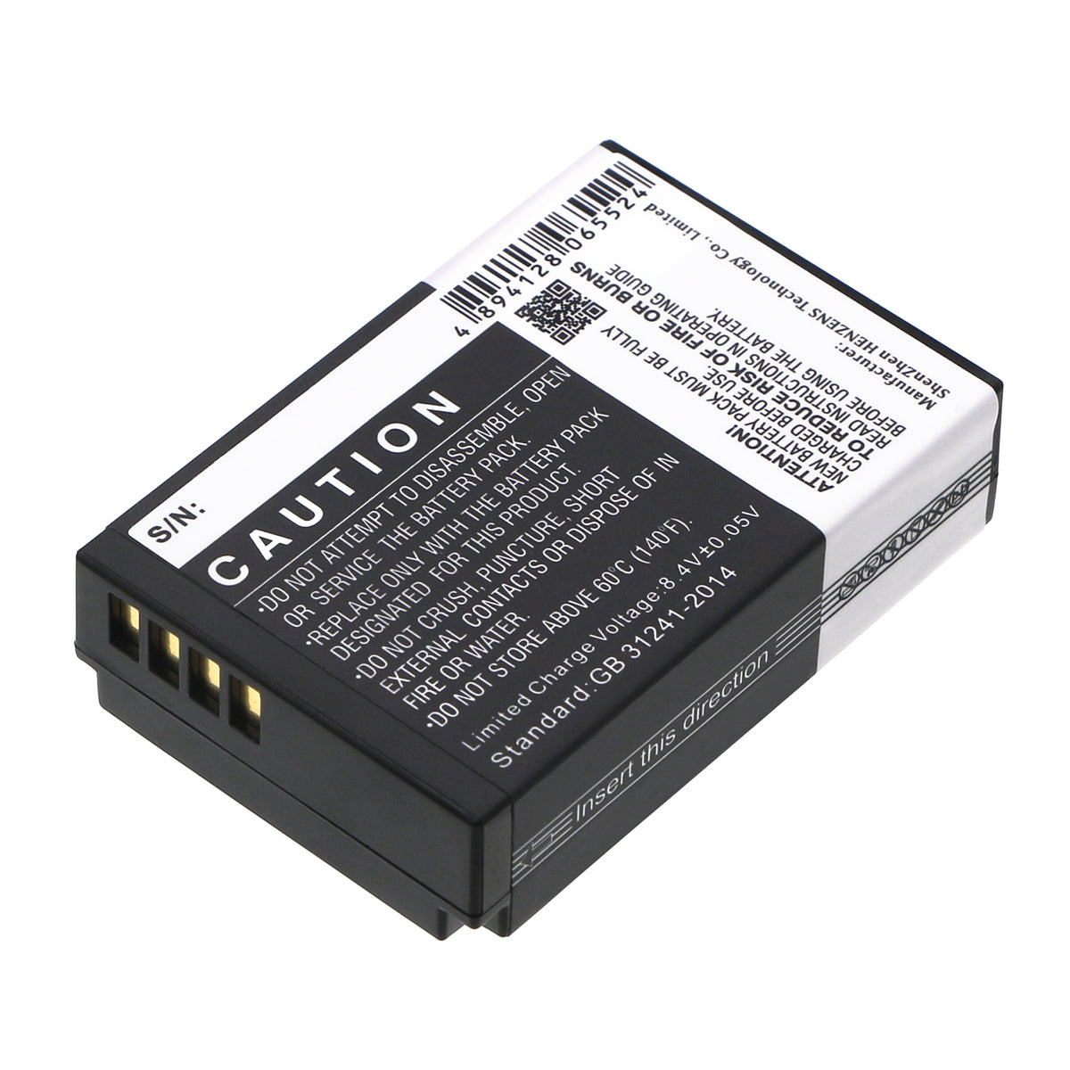 Replacement Battery for Canon EOS 100D – Camera – 820mAh / 7.4V