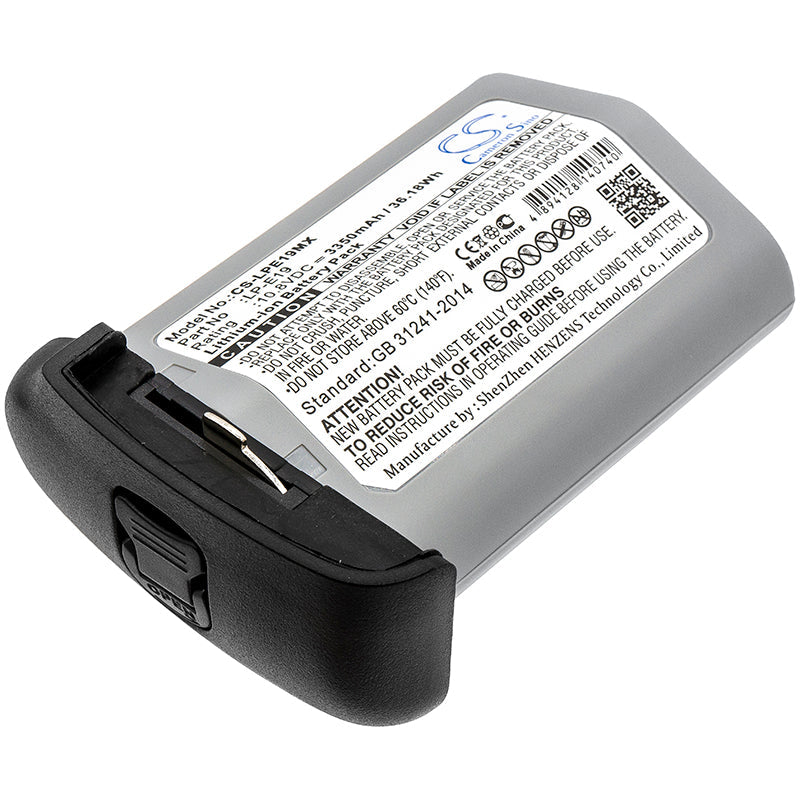Replacement Battery for Canon  1D Mark 3 – Camera – 3350mAh / 36.18Wh / 10.8V