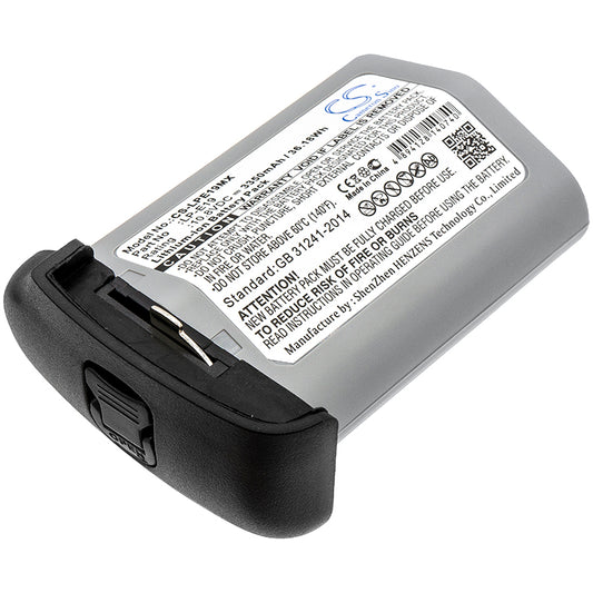 Replacement Battery for Canon EOS-1D – Camera – 3350mAh / 10.8V