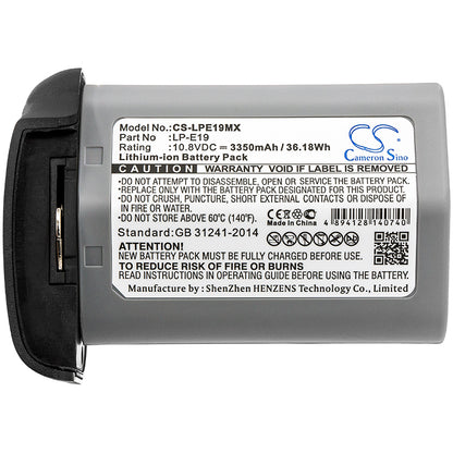 Replacement Battery for Canon EOS-1D – Camera – 3350mAh / 10.8V