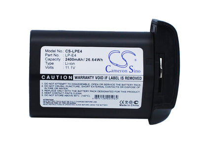 Replacement Battery for Canon  540EZ – Camera – 2400mAh / 26.64Wh / 11.1V