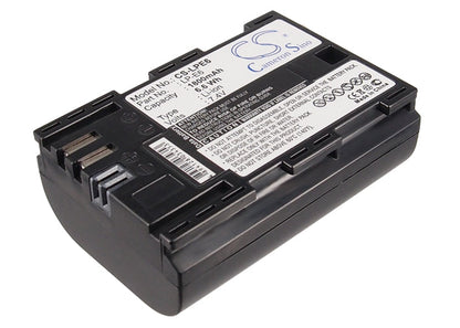Replacement Battery for Canon  5D Mark III – Camera – 1800mAh / 13.32Wh / 7.4V