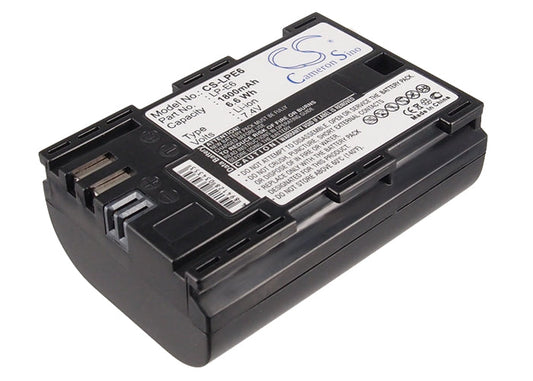 Replacement Battery for Canon  5D Mark III – Camera – 1800mAh / 13.32Wh / 7.4V