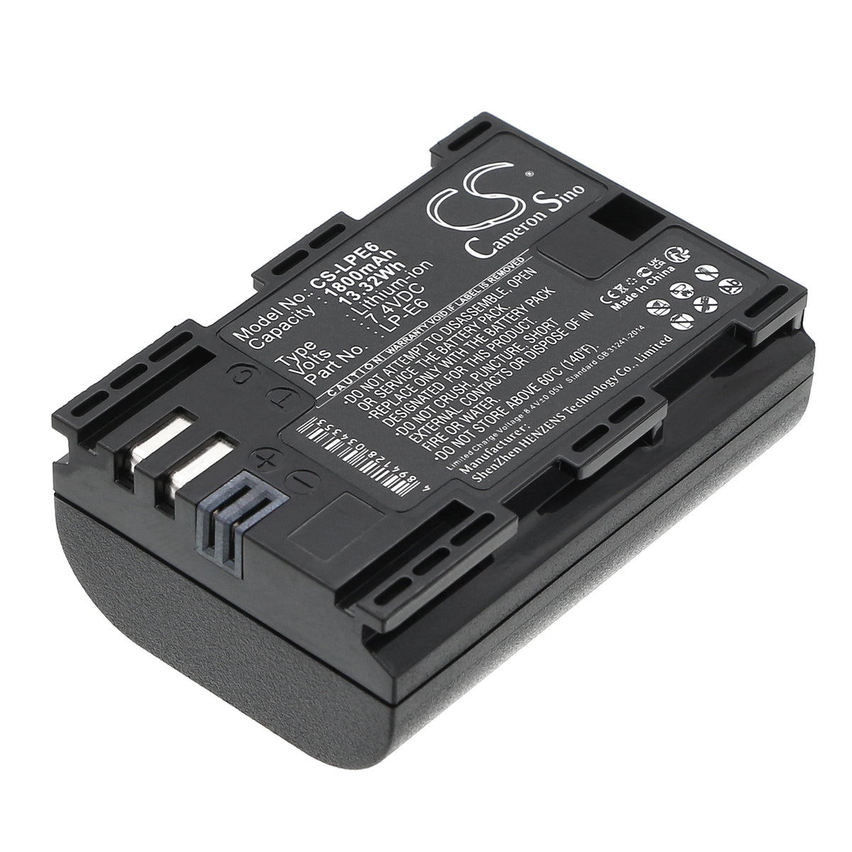 Replacement Battery for Canon | Tether Tools EOS 5D Mark II – Camera – 1800mAh / 7.4V