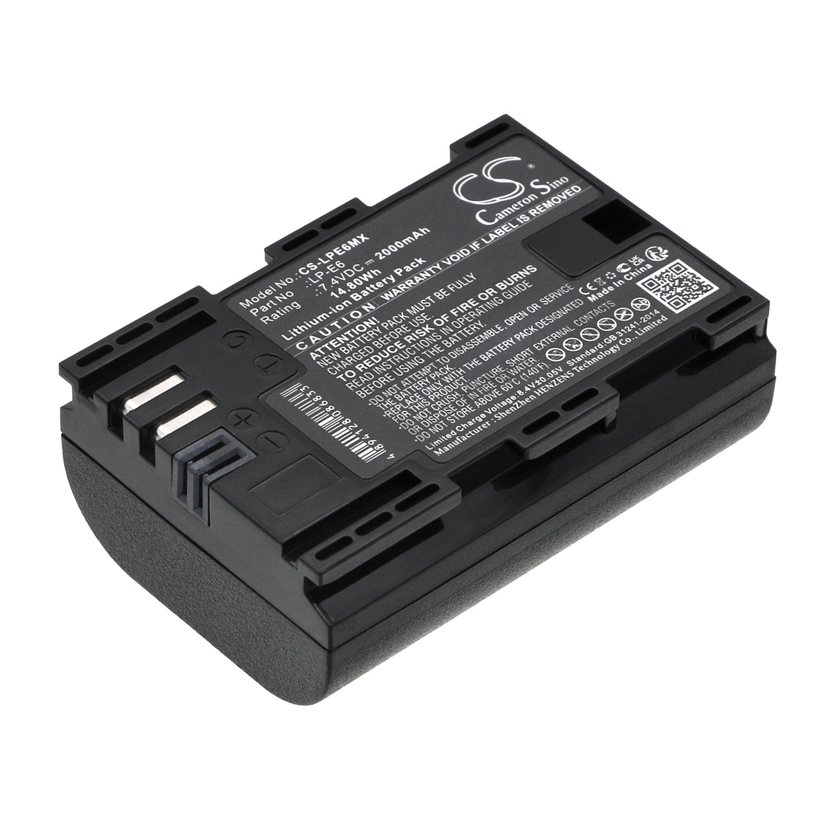 Replacement Battery for Canon | Tether Tools EOS 5D Mark II – Camera – 2000mAh / 7.4V