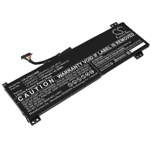 Replacement Battery for Lenovo IdeaPad Gaming 3 15ACH6 82K201EVMX – Notebook, Laptop – 3750mAh / 11.52V