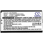 Replacement Battery for LG  Music Flow P5 – 1800mAh / 6.66Wh