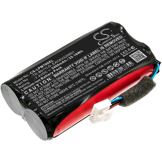 Replacement Battery for LG Music Flow P7 – Speaker – 3400mAh / 7.4V