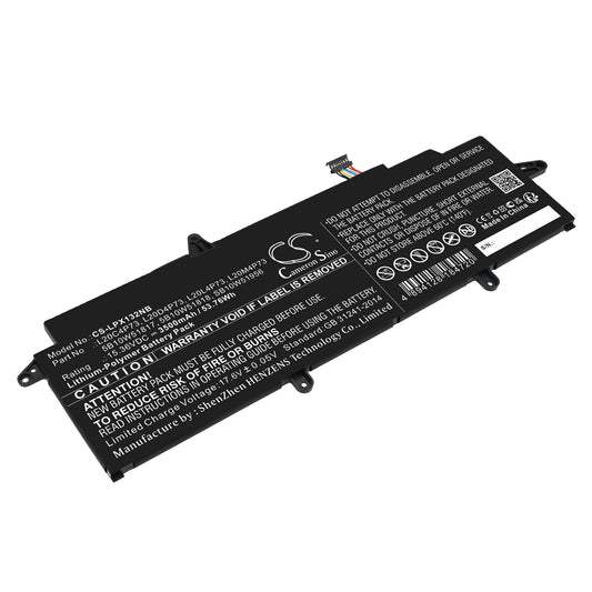 Replacement Battery for Lenovo ThinkPad X13 Gen 2(Intel)-20WK00ACMZ – Notebook, Laptop – 3500mAh / 15.36V