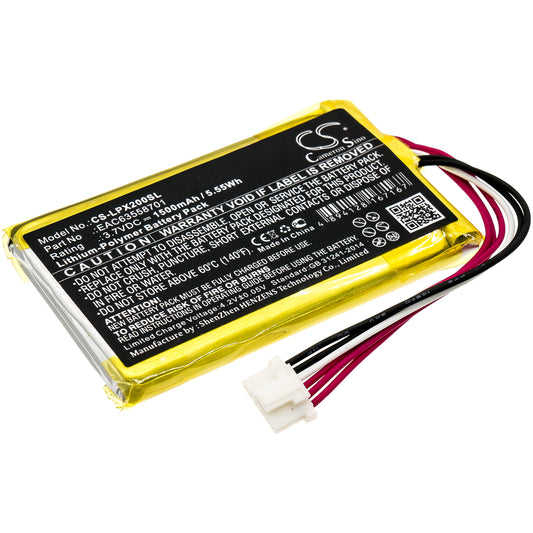 Replacement Battery for LG XBOOM Go PL2 – Speaker – 1500mAh / 3.7V