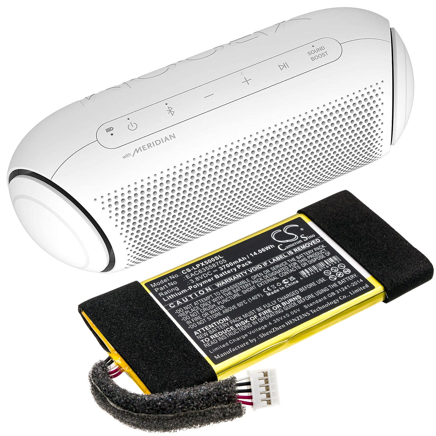 Replacement Battery for LG  PL5W – 3700mAh / 14.06Wh