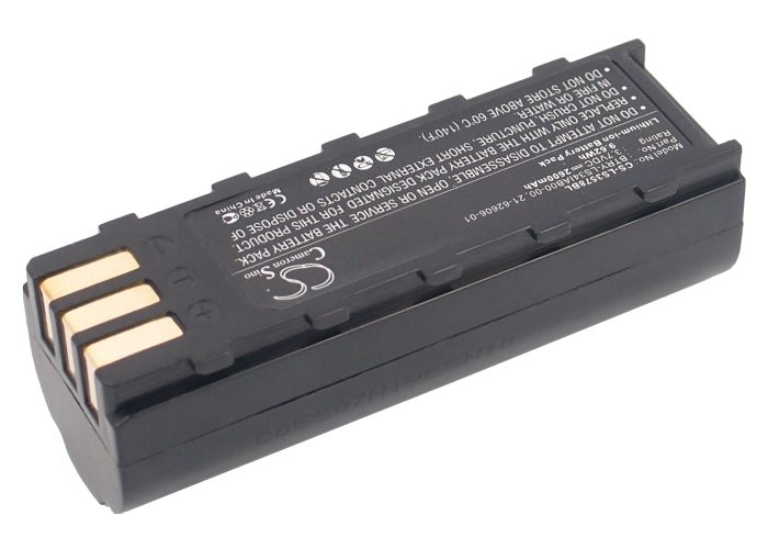 Replacement Battery for Leuze  HS6578 – Barcode Scanner – 2600mAh / 9.62Wh / 3.7V