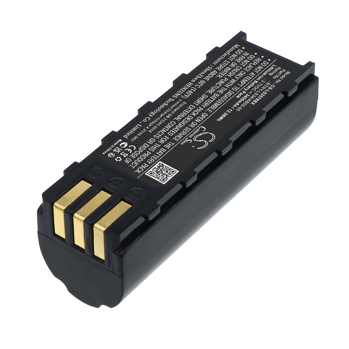 Replacement Battery for Leuze | Symbol | Honeywell | Motorola HS6578 – Barcode Scanner – 3400mAh / 3.7V