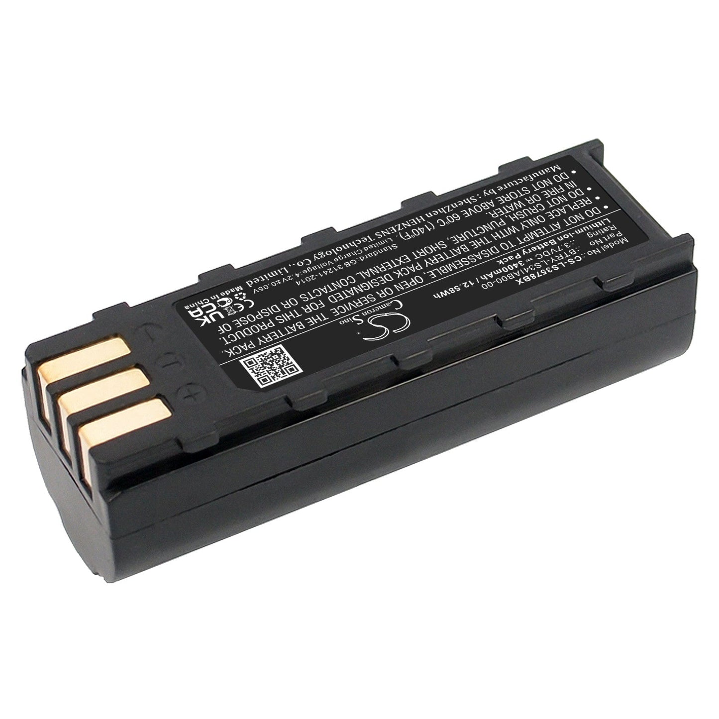 Replacement Battery for Honeywell  8800 – Barcode Scanner – 3400mAh / 12.58Wh / 3.7V