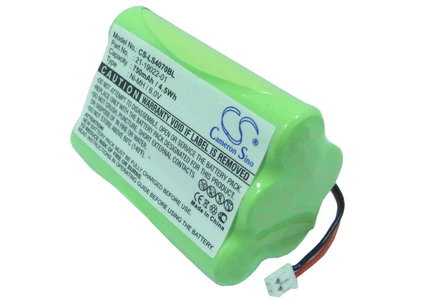 Replacement Battery for Symbol  LS4070 – Barcode Scanner – 750mAh / 6.0V