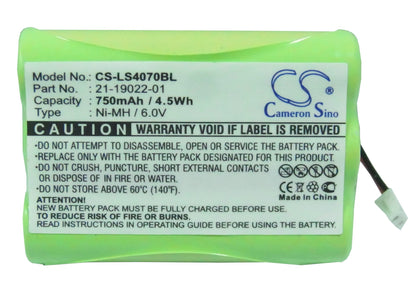 Replacement Battery for Symbol  LS4070 – Barcode Scanner – 750mAh / 6.0V