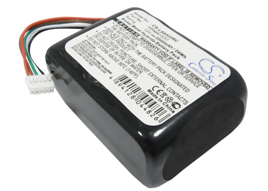 Replacement Battery for Logitech Squeezebox Radio – Remote Control – 2000mAh / 12V