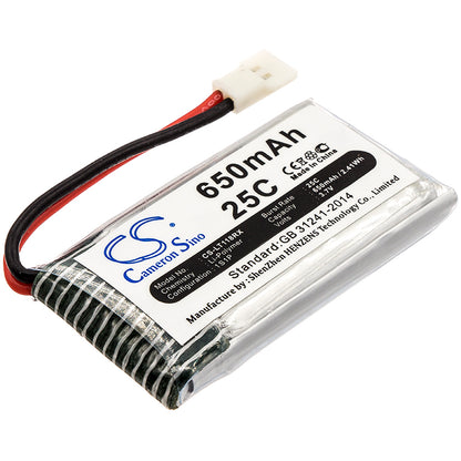 Replacement Battery for Cheerson CX-30W – 650mAh / 2.41Wh