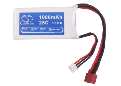 Replacement Battery for RC  CS-LT927RT – FPV – 1000mAh / 7.40Wh / 7.4V