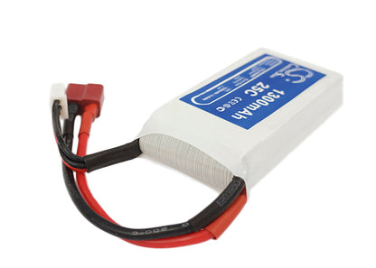 Replacement Battery for RC  CS-LT929RT – Heli/Airplane – 1300mAh / 9.62Wh / 7.4V