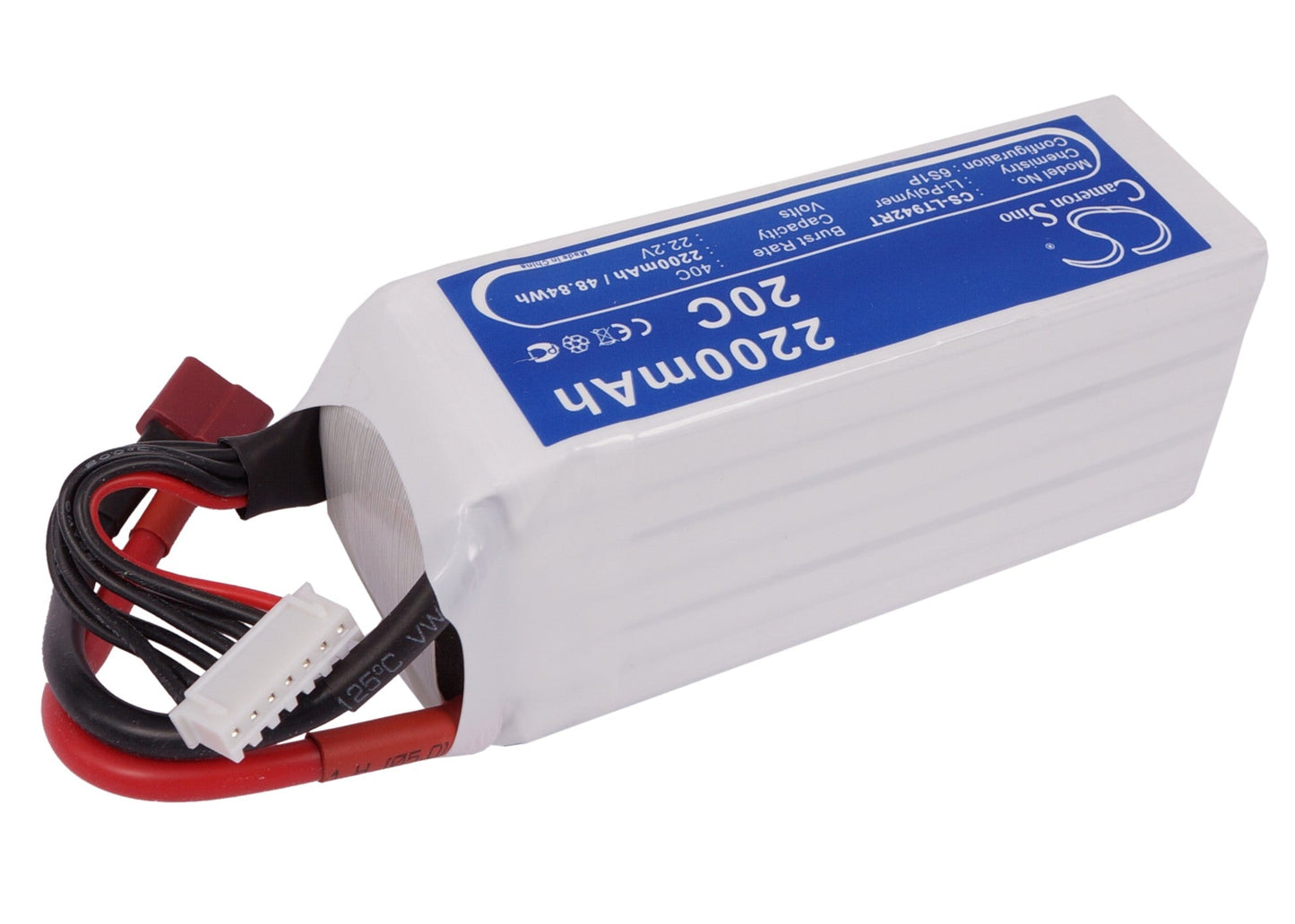 Replacement Battery for RC  CS-LT942RT – FPV – 2200mAh / 48.84Wh / 22.2V