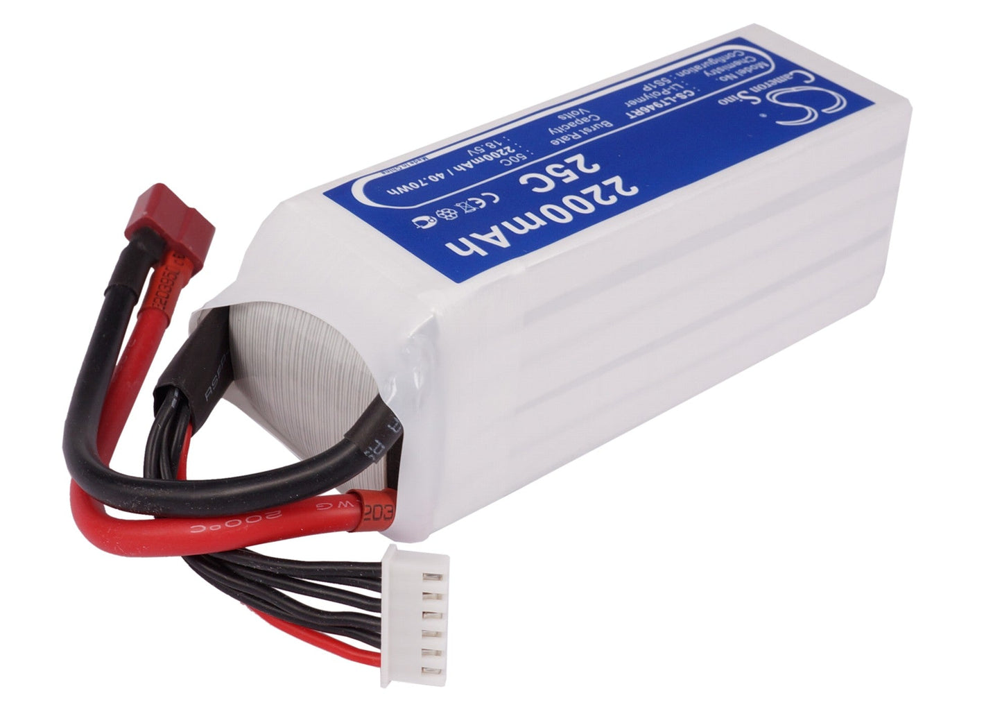 Replacement Battery for RC  CS-LT946RT – Heli/Airplane – 2200mAh / 40.70Wh / 18.5V
