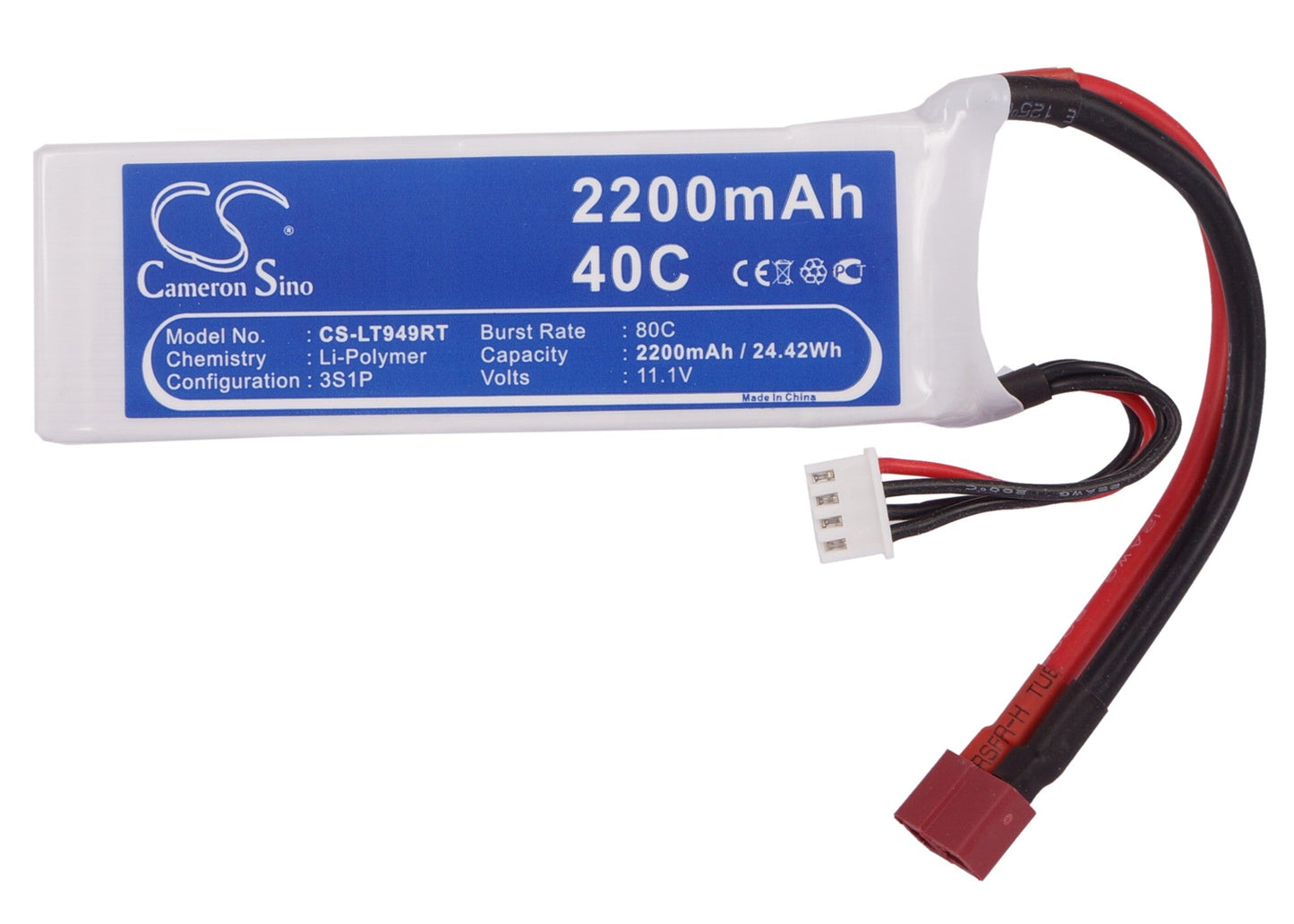 Replacement Battery for RC  CS-LT949RT – Remote control  – 2200mAh / 24.42Wh / 11.1V
