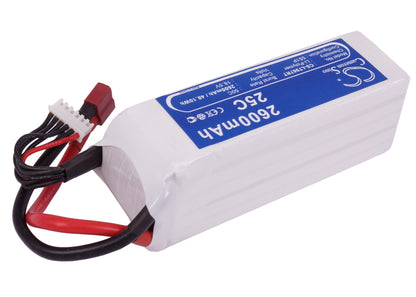 Replacement Battery for RC  CS-LT967RT – Heli/Airplane – 2600mAh / 48.10Wh / 18.5V