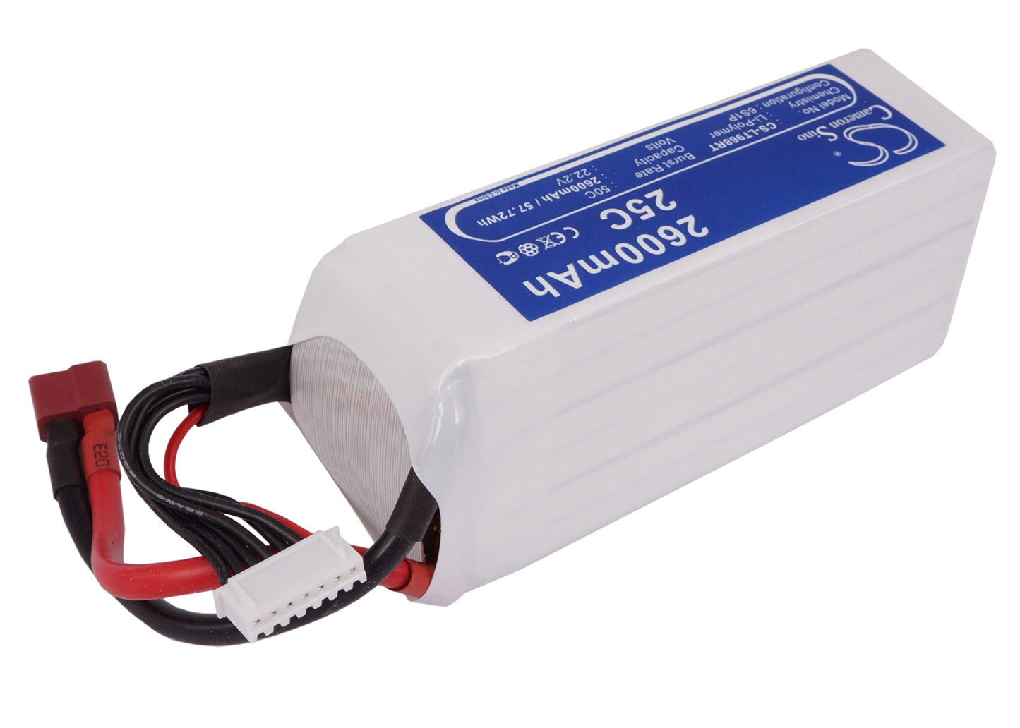 Replacement Battery for RC  CS-LT968RT – Remote control  – 2600mAh / 57.72Wh / 22.2V